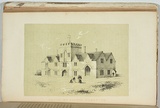 Artist: Ham Brothers. | Title: Hutchins School, Hobarton. | Date: 1851 | Technique: lithograph, printed in colour, from multiple stones