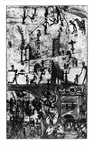 Artist: SHEARER, Mitzi | Title: The front of the house and workshop | Date: 1982 | Technique: etching and aquatint, printed in black ink, from one plate