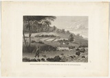 Title: Nouvelle- Galles du Sude: Nlle. Hollande. Vue de Cox- River, dans l'ouest des Montagnes- Bleues | Date: c.1829? | Technique: engraving, printed in black ink, from one plate