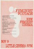 Artist: b'UNKNOWN' | Title: b'Feminist Footage - Media Resource Centre.' | Date: 1977-79 | Technique: b'screenprint'