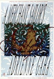 Artist: ARNOLD, Raymond | Title: A Merchant sailor's gift. Adrienne Gaha [Artist in residence, Chameleon, Hobart]. | Date: 1990 | Technique: screenprint, printed in colour, from ten stencils