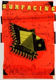 Artist: b'ARNOLD, Raymond' | Title: b'Surfacing, Paperworks by Cawley Farrell Chameleon.' | Date: 1986 | Technique: b'screenprint, printed in colour, from four stencils'