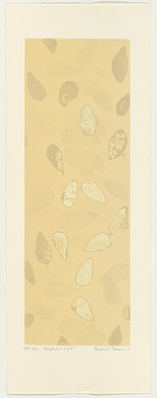 Artist: Schawel, Melinda. | Title: Suspended light | Date: 2000 | Technique: etching, printed in colour, from multiple plates