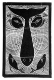 Artist: b'Marika, Banduk.' | Title: b'not titled' | Date: 1989 | Technique: b'linocut, printed in black ink, from one block'