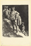 Artist: b'Dyson, Will.' | Title: b'Company awaiting relief near Ville-sur-Ancre.' | Date: 1918 | Technique: b'lithograph, printed in black ink, from one stone'