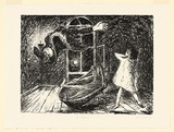 Artist: UNSWORTH, Ken | Title: The disappeared | Date: 1988 | Technique: lithograph, printed in black ink, from one stone [or plate]