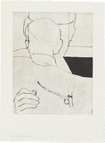 Artist: MADDOCK, Bea | Title: Triptych 2 | Date: 1969 | Technique: drypoint and etching, printed in black ink, from one copper plate