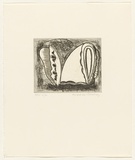 Artist: LEACH-JONES, Alun | Title: The Welsh suite (#2) | Date: October 1991 | Technique: etching, printed in black ink, from one plate | Copyright: Courtesy of the artist