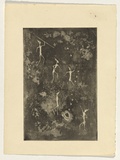 Artist: Lempriere, Helen | Title: not titled [Dancing figures] | Date: c.1955 | Technique: aquatint, printed in black ink, from one plate