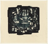 Artist: b'KING, Grahame' | Title: b'Fragment' | Date: 1969 | Technique: b'lithograph, printed in colour, from two stones [or plates]'