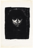 Artist: b'Counihan, Noel.' | Title: b'Young woman.' | Date: 1968 | Technique: b'lithograph, printed in black ink, from one zinc plate'