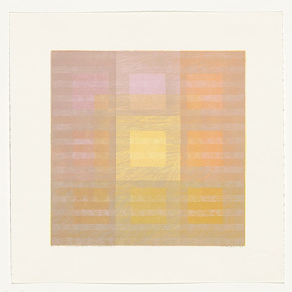 Artist: b'Kotai, Eveline.' | Title: b'3 x 3 x 3' | Date: 1998-99 | Technique: b'screenprint, printed in colour, from multiple stencils'