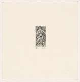 Artist: Cummings, Elizabeth. | Title: Standing figure | Date: 2006 | Technique: etching, printed in black ink, from one plate