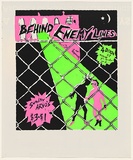 Artist: UNKNOWN | Title: Behind enemy lines | Date: 1983 | Technique: screenprint, printed in colour, from three stencils