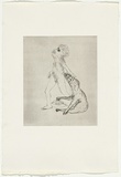 Artist: BOYD, Arthur | Title: Colour blind. | Date: 1970 | Technique: etching, printed in black ink, from one plate | Copyright: Reproduced with permission of Bundanon Trust