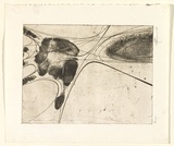 Artist: EWINS, Rod | Title: (palm print). | Date: 1969 | Technique: softground-etching and line-engraving, printed in black ink, from one copper plate