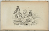 Artist: b'Ham Brothers.' | Title: b'Mr Neuchamp visits the out station.' | Date: 1851 | Technique: b'engraving, printed in black ink, from one copper plate'