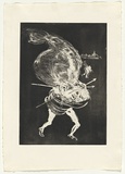 Artist: BOYD, Arthur | Title: Death of the unicorn. | Date: 1973-74 | Technique: etching, printed in black ink, from one plate | Copyright: Reproduced with permission of Bundanon Trust