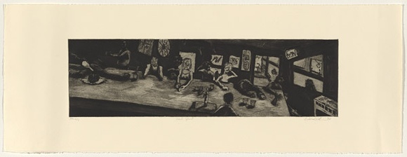 Artist: b'Williams, Deborah.' | Title: b'Last spirit' | Date: 1992 | Technique: b'etching, printed in black ink, from one plate'