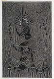 Title: b'Kobupa Thoerapiese (Preparing for war).' | Date: 1999 | Technique: b'linocut, printed in black ink, from one block'