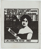 Artist: Young, Blamire. | Title: A print from Johnny Fawkner's press. | Date: 1902 | Technique: woodcut, printed in black ink, from one block