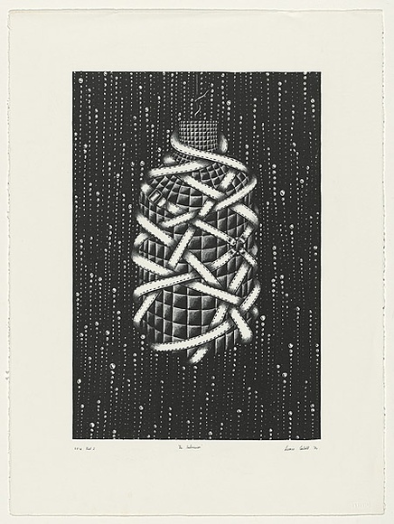 Artist: b'Casbolt, Leonie.' | Title: b'The submission' | Date: 1984 | Technique: b'photo-lithograph, printed in black ink, from one stone'