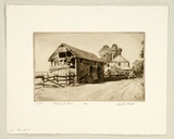 Artist: PLATT, Austin | Title: Richmond Farm | Date: 1935 | Technique: etching, printed in black ink, from one plate