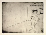 Artist: b'BALDESSIN, George' | Title: b'not titled.' | Date: 1965 | Technique: b'etching and aquatint, printed in black ink, from one plate'