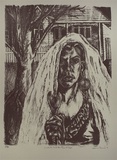 Artist: Parsons, Laura. | Title: Cinderella and the tree of hope | Date: 1991 | Technique: lithograph, printed in black ink, from one stone
