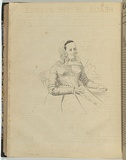 Artist: b'Nicholas, William.' | Title: b'The wife (Mrs Baker)' | Date: 1847 | Technique: b'pen-lithograph, printed in black ink, from one plate'