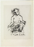 Artist: BOYD, Arthur | Title: J will be another. | Date: 1960-70 | Technique: photo-etching | Copyright: Reproduced with permission of Bundanon Trust