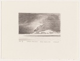 Artist: Elliott, Fred W. | Title: Laurens Peninsula, Heard Island, 1953 | Date: 1997, February | Technique: photo-lithograph, printed in black ink, from one stone | Copyright: By courtesy of the artist
