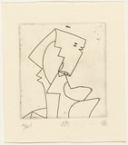 Artist: b'SELLBACH, Udo' | Title: b'not titled' | Date: 1960-80 | Technique: b'etching'