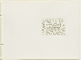 Artist: JACKS, Robert | Title: not titled [abstract linear composition]. [leaf 23 : recto]. | Date: 1978 | Technique: etching, printed in black ink, from one plate