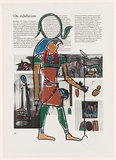 Title: The gardener (ii) | Date: 1976 | Technique: offset-lithograph, printed in black ink, from one plate; additional pastel drawing