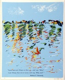 Artist: Shaw, Gayle. | Title: Some men see things as they are... | Date: 1977 | Technique: screenprint, printed in colour, from multiple stencils