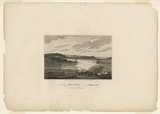 Title: bA view of Dawe's Battery at the entrance of Sydney Cove. New South Wales. | Date: 1817-1819 | Technique: b'engraving, printed in black ink, from one copper plate'