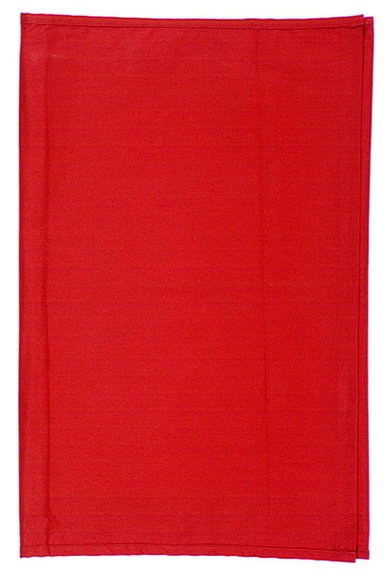 Artist: White, Robin. | Title: Red cloth slip cover | Date: 1988