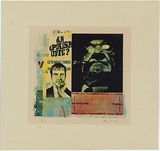 Artist: b'Boynes, Robert.' | Title: b'(Lets make things perfectly clear).' | Date: 1975 | Technique: b'screenprint, printed in colour, from multiple stencils'