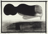 Artist: b'Blackman, Charles.' | Title: b'Mid-air.' | Date: 1966 | Technique: b'lithograph'