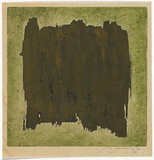 Artist: b'SELLBACH, Udo' | Title: b'(Fragment)' | Date: 1966 | Technique: b'aquatint, etching printed in colour from one  plate'