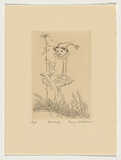 Title: Red Cap | Date: 1983 | Technique: hardground-etching, printed in black ink, from one zinc plate