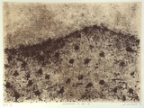 Artist: b'Lankester, Jo.' | Title: b'Mutawinttee at dusk II' | Date: 1996, July | Technique: b'lithograph, printed in black ink, from one stone; cream tint'