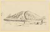 Title: b'Mount Marshall' | Date: 1855 | Technique: b'lithograph, printed in black ink, from one stone'