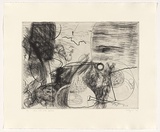 Artist: Taylor, Michael. | Title: Still life with seafood | Date: 2006 | Technique: etching, printed in black ink, from one zinc plate | Copyright: © Michael Taylor