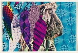 Artist: b'McDiarmid, David.' | Title: b'Postcard (Koala and gum leaves)' | Date: 1985 | Technique: b'screenprint, collage' | Copyright: b'Courtesy of copyright owner, Merlene Gibson (sister)'