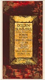 Artist: b'Debenham, Pam.' | Title: b'Golden Summers. Power Foundation Forum.' | Date: 1986 | Technique: b'screenprint, printed in colour, from multiple stencils'