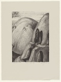 Artist: JOHNSTONE, Ruth | Title: Victorian Print Workshop. Facilities for etching, lithograph... | Date: 1987 | Technique: off-set lithograph, printed in black ink
