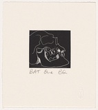 Artist: b'Quilty, Ben.' | Title: b'One.' | Date: 2006 | Technique: b'relief-etching, printed in black ink, from one plate'