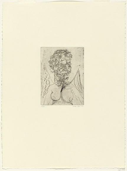 Artist: b'PARR, Mike' | Title: b'Organon I' | Date: 1987 | Technique: b'etching, printed in black ink, from one plate'